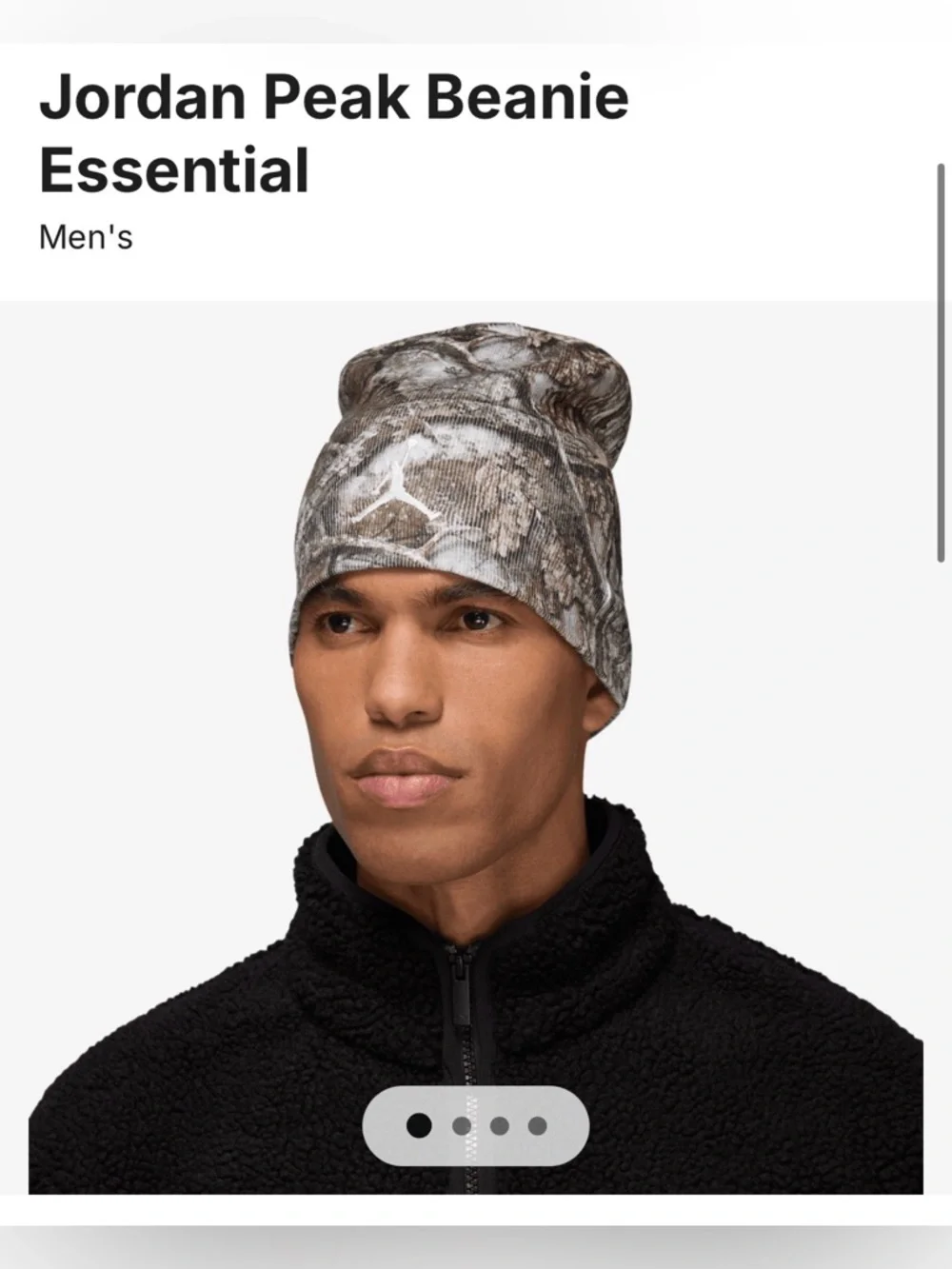 Jordan Peak Beanie Essential - Picture 3 of 4